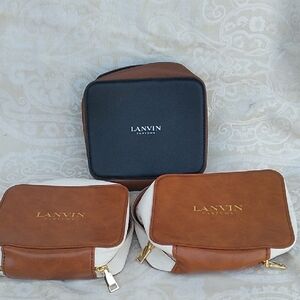 Lot Of 3 Lanvin Parfums Bag